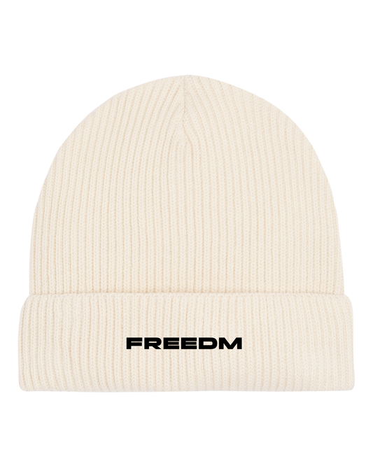 FISHERMAN BEANIE MIT LOGO