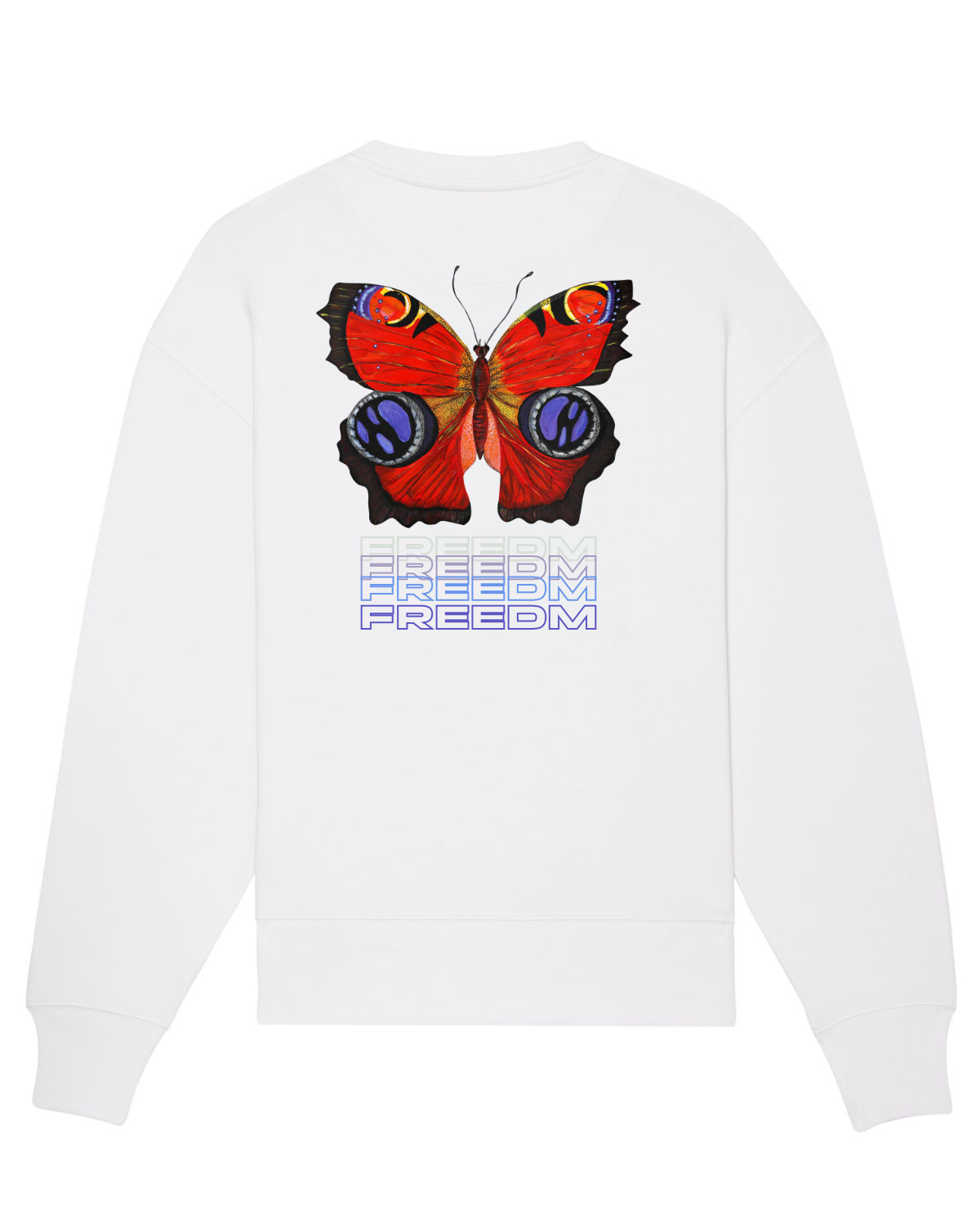 RED BUTTERFLY PULLOVER