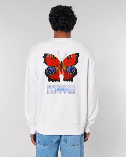 RED BUTTERFLY PULLOVER